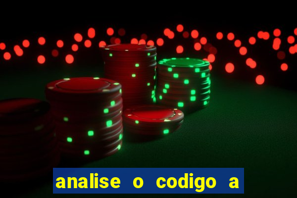 analise o codigo a seguir 1 import javax.swing.joptionpane